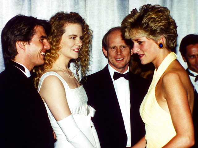 Том Круз, Николь Кидман, принцесса Диана. 1992