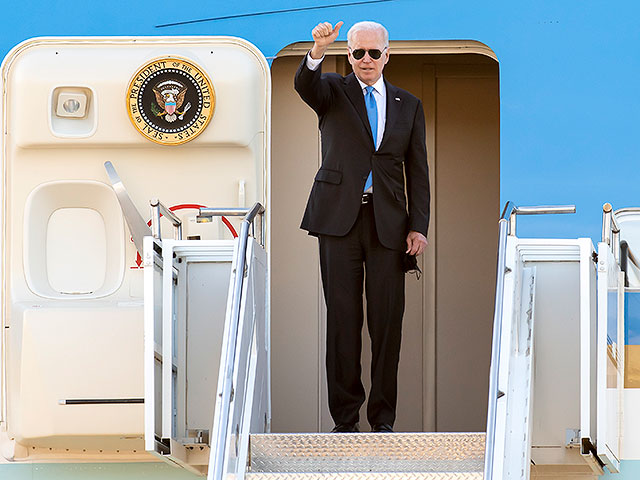Белый дом попросил сократить церемонию встречи Джо Байдена в аэропорту Израиля