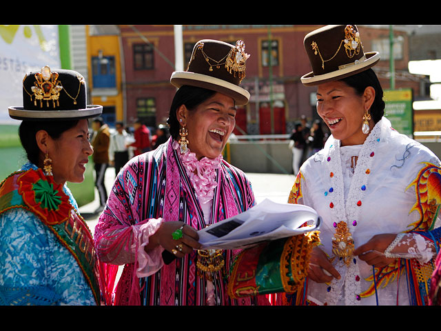 "Мисс Чолита": индейская версия красоты. Фоторепортаж из Боливии