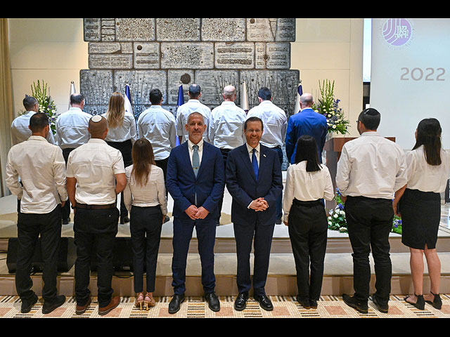 В резиденции президента Израиля вручены знаки отличия 14-ти сотрудникам ШАБАКа