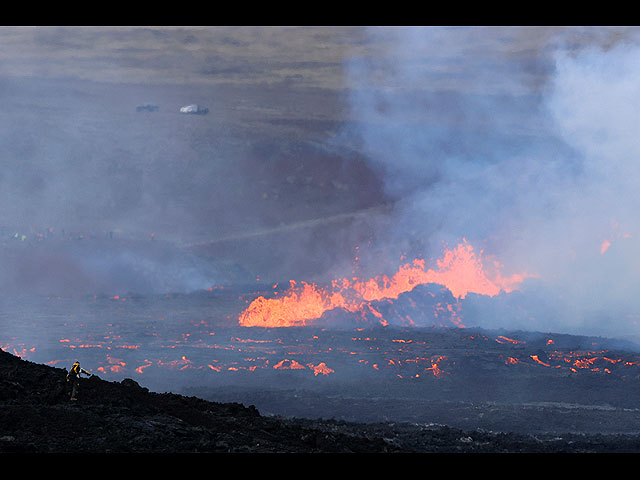 Когда земля горит под ногами. Фоторепортаж извержения вулкана Фаградальсфьядль