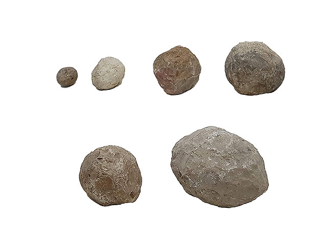 Калибры камней для катапульты 