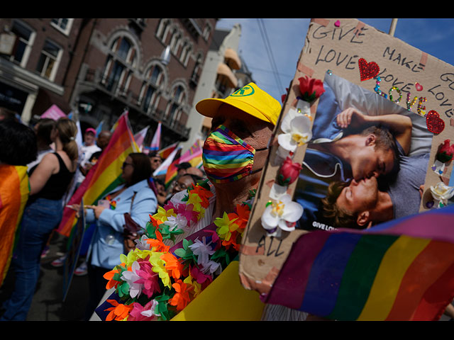 Pride Canal Parade 2022 в Амстердаме. Фоторепортаж