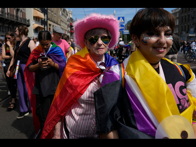 Pride Canal Parade 2022 в Амстердаме. Фоторепортаж