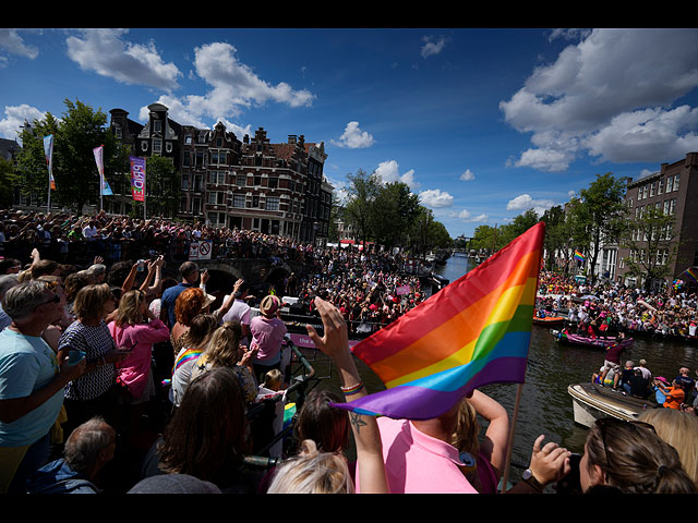 Pride Canal Parade 2022 в Амстердаме. Фоторепортаж