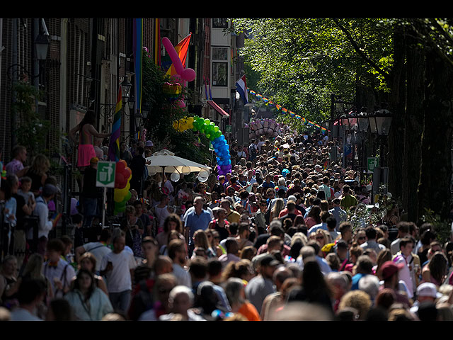 Pride Canal Parade 2022 в Амстердаме. Фоторепортаж