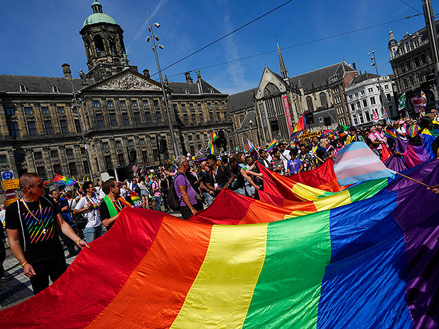 Pride Canal Parade 2022 в Амстердаме. Фоторепортаж