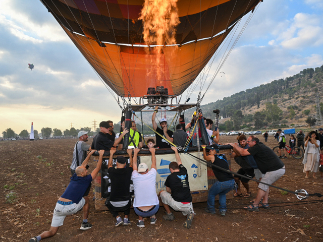 Фестиваль воздушных шаров на севере Израиля. Фоторепортаж