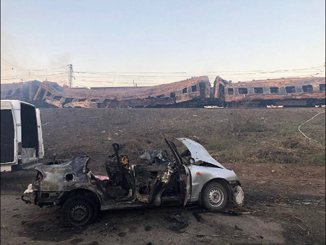 В Днепропетровской области российская ракета попала в поезд: погибли не менее 15 человек и около 50 ранены