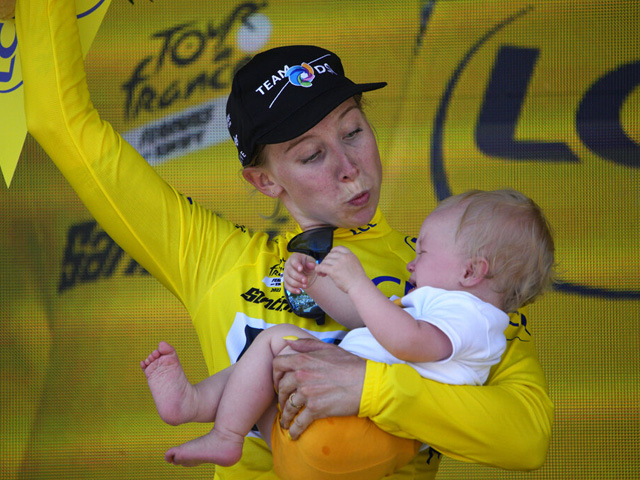 Победительницей пятого этапа "Тур де Франс" стала голландка