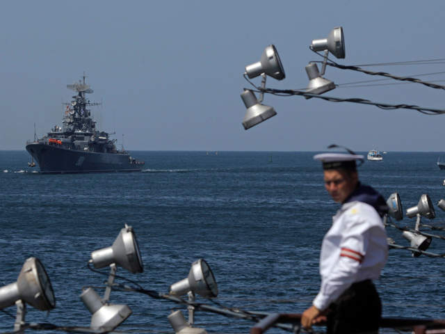 Штаб Черноморского флота РФ атакован БПЛА в "день военно-морского флота"