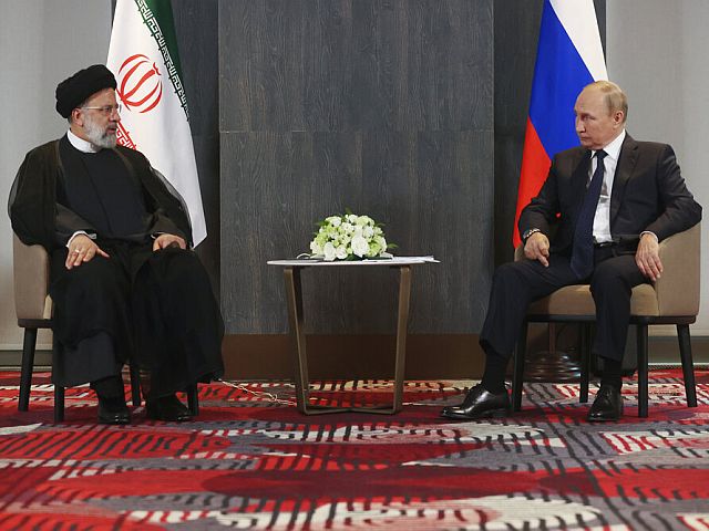 Президенты Ирана и России: Ибрагим Раиси и Владимир Путин