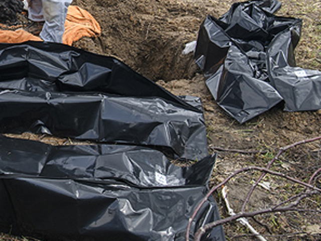 В деоккупированном поселке Харьковской области обнаружены тела двух мужчин со следами пыток