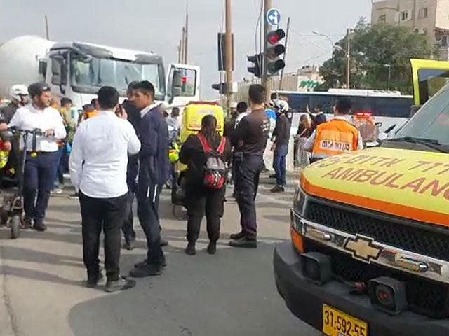 В Иерусалиме грузовик насмерть сбил ребенка