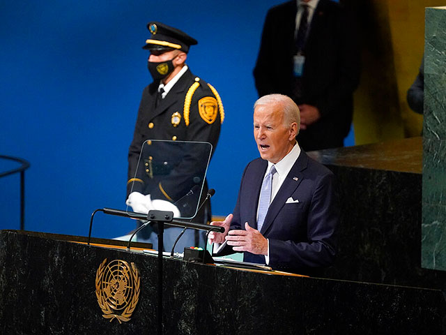 Джо Байден на Генассамблее ООН: "Война в Украине – это война одного человека"