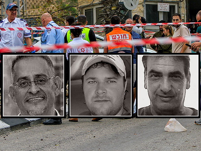 Жертвы теракта в районе Ариэля (слева направо): Тамир Авихай, Михаил Ладыгин и Мордехай Ашкенази