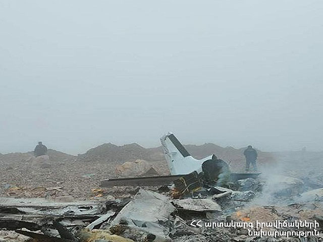 В Армении разбился самолет, погибли двое российских пилотов