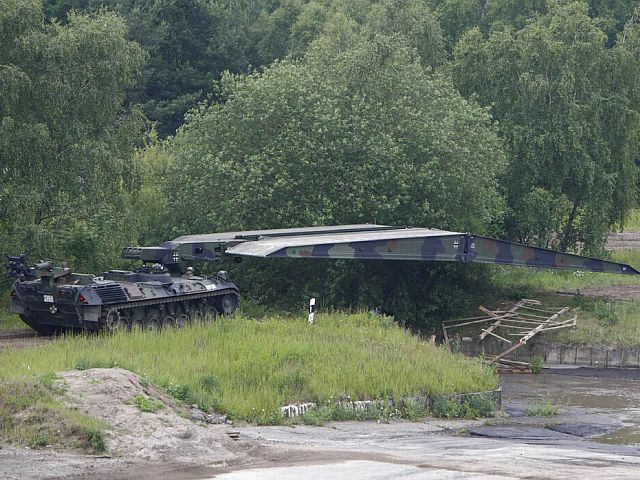 Germany handed over three Biber tank bridge layers to Ukraine
