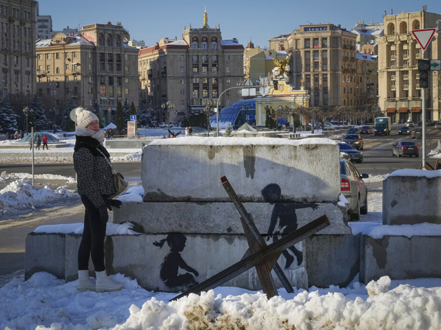 Граффити Бэнкси в Киеве