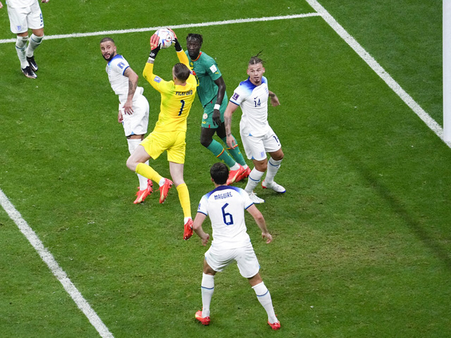 Англичане победили сборную Сенегала