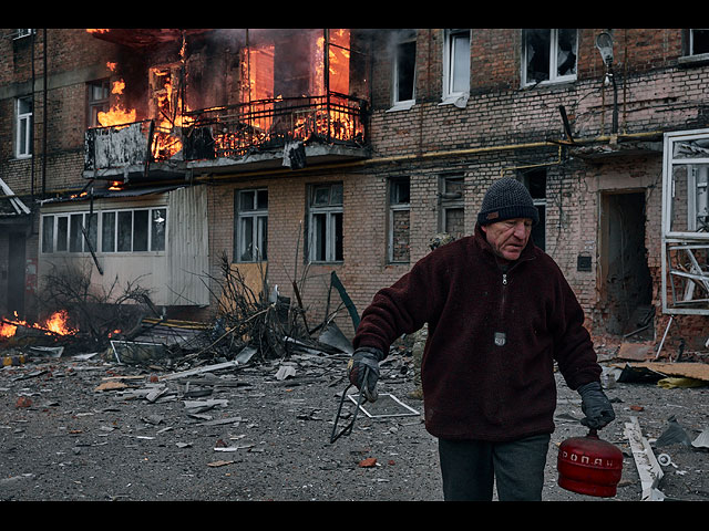 Бахмут – территория огня. Фоторепортаж из Украины