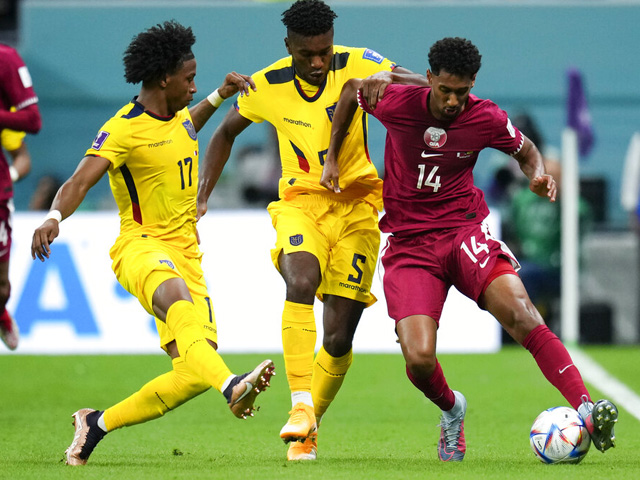 В первом матче чемпионата мира по футболу эквадорцы победили сборную Катара 2:0