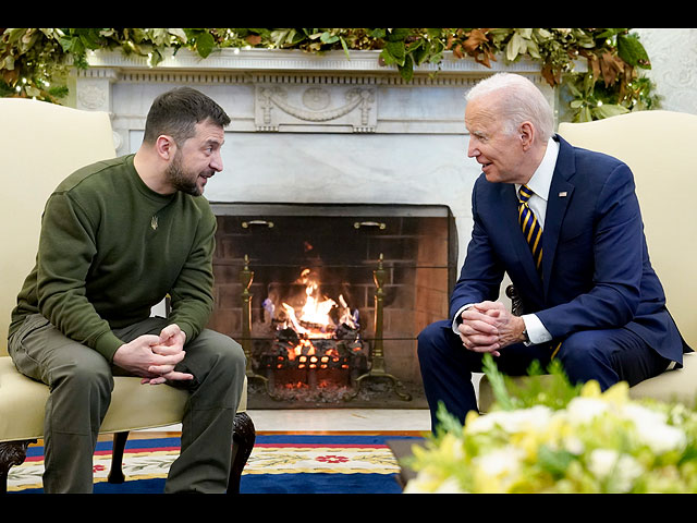 С Президентом США Джо Байденом, декабрь 2022 года