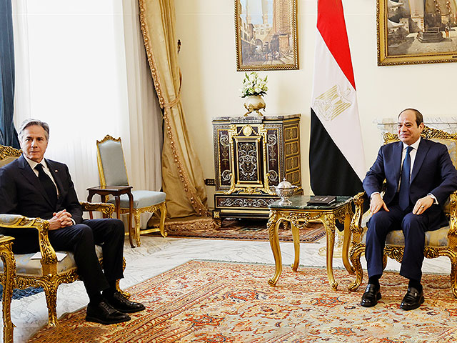Блинкен провел переговоры с президентом Египта