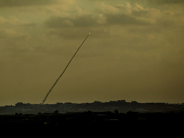 Над Сдеротом перехвачена ракета, запущенная из сектора Газы
