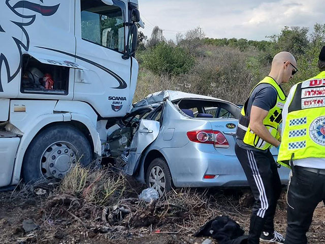 ДТП к западу от Иерусалима, один из четырех пострадавших в тяжелом состоянии