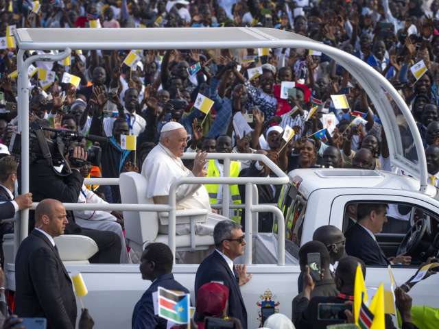 pope visit to south africa