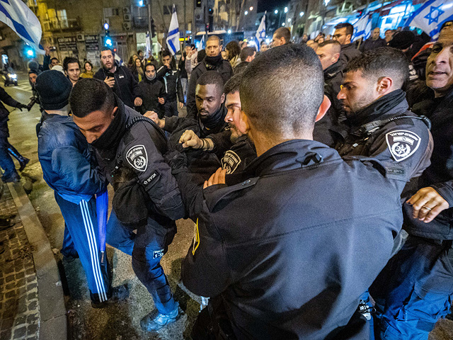 Бен-Гвир сделал выговор полиции за то, что она "не справилась с анархистами в Иерусалиме"