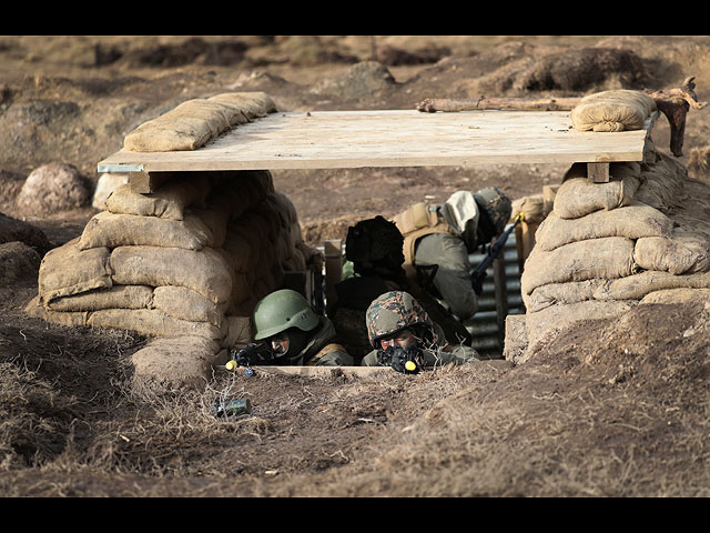 Украинские военные проходит армейскую подготовку в Англии. Фоторепортаж