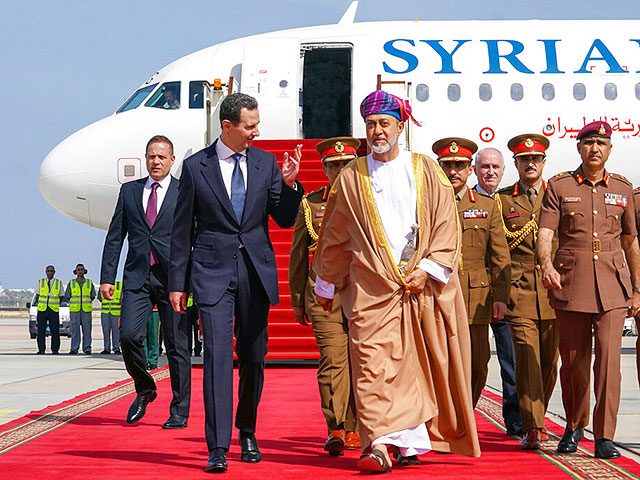 Башар Асад провел переговоры с султаном Омана