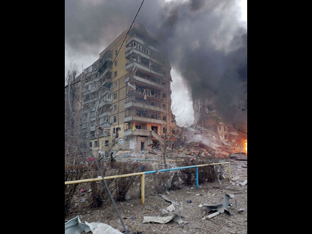 Последствия ракетного обстрела Днепра. Фоторепортаж