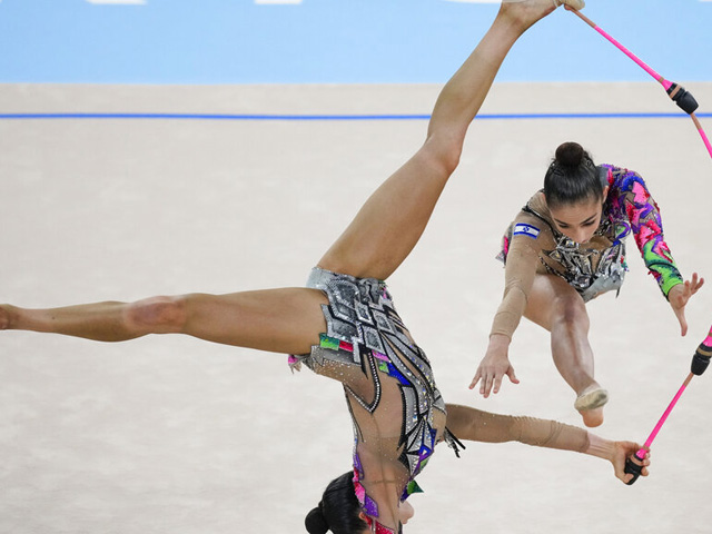 Художественная гимнастика. Этап Кубка мира в Афинах. Сборная Израиля победила в многоборье