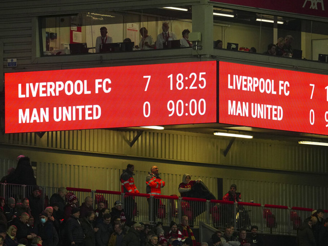 Шесть голов за 41 минуту. "Ливерпуль" уничтожил "Манчестер Юнайтед"