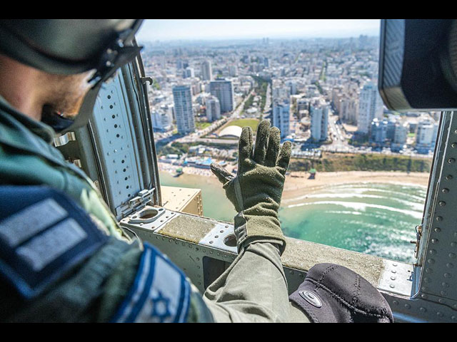 Воздушный парад к 75-летию Израиля. Фоторепортаж ЦАХАЛа