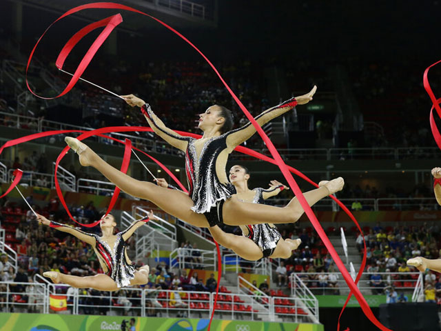 Чемпионат Европы по художественной гимнастике. сборная Израиля завоевала серебряную медаль