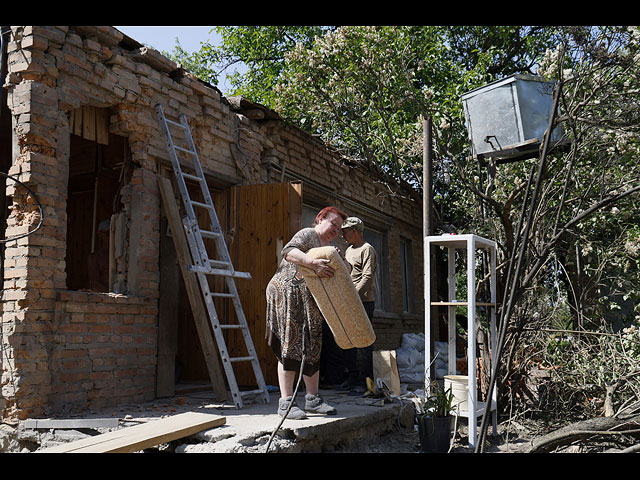 Киев под ударами российских ракет и иранских "шахедов". Фоторепортаж