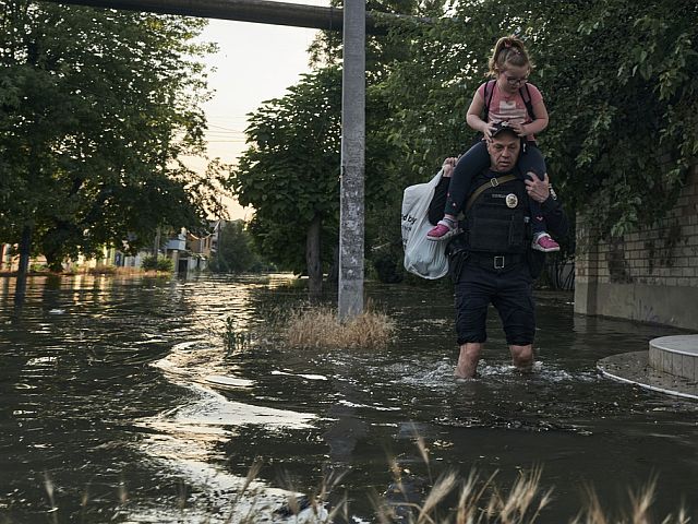 Наводнение в Херсонской области после разрушения Каховской ГЭС. Фоторепортаж