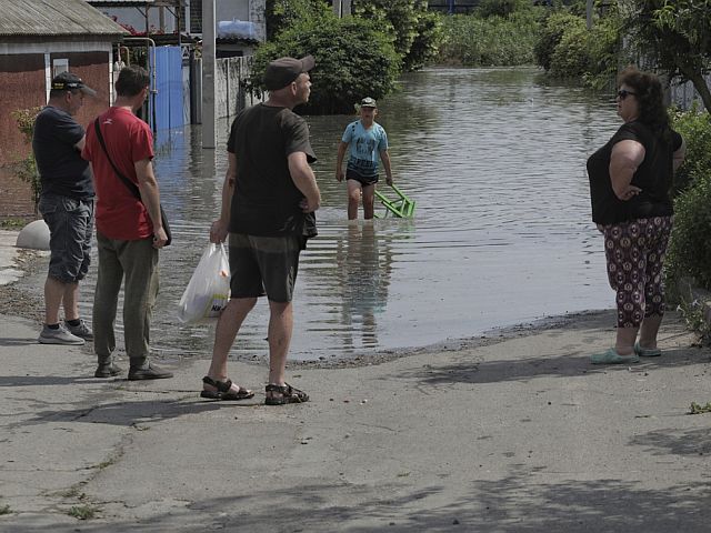 Наводнение в Херсонской области после разрушения Каховской ГЭС. Фоторепортаж