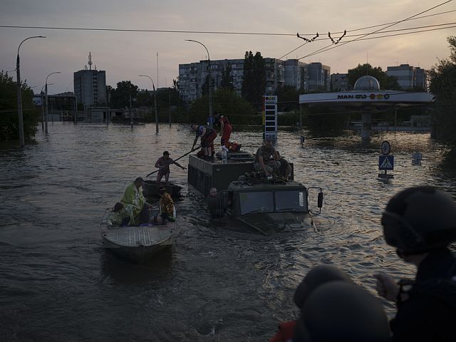 Наводнение в Херсонской области после разрушения Каховской ГЭС. Фоторепортаж