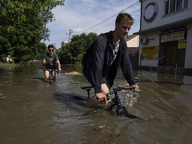 Наводнение в Херсонской области после разрушения Каховской ГЭС. Фоторепортаж