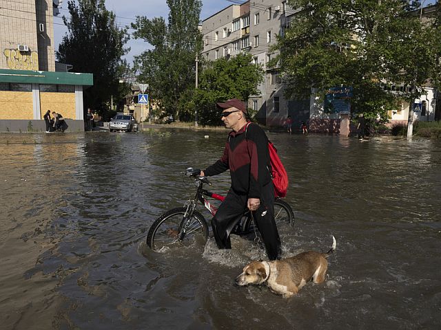 Наводнение в Херсонской области после разрушения Каховской ГЭС. Фоторепортаж