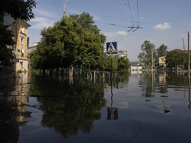 Наводнение в Херсонской области после разрушения Каховской ГЭС. Фоторепортаж