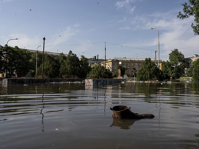 Наводнение в Херсонской области после разрушения Каховской ГЭС. Фоторепортаж