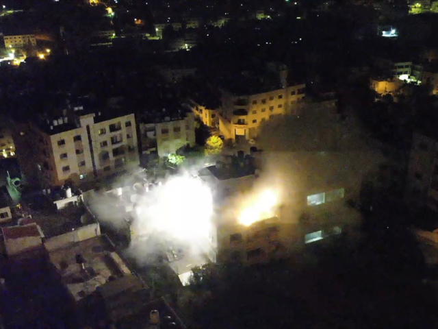 В Шхеме ЦАХАЛ "ювелирно" взорвал квартиру боевика, причастного к гибели израильского военнослужащего. Видео
