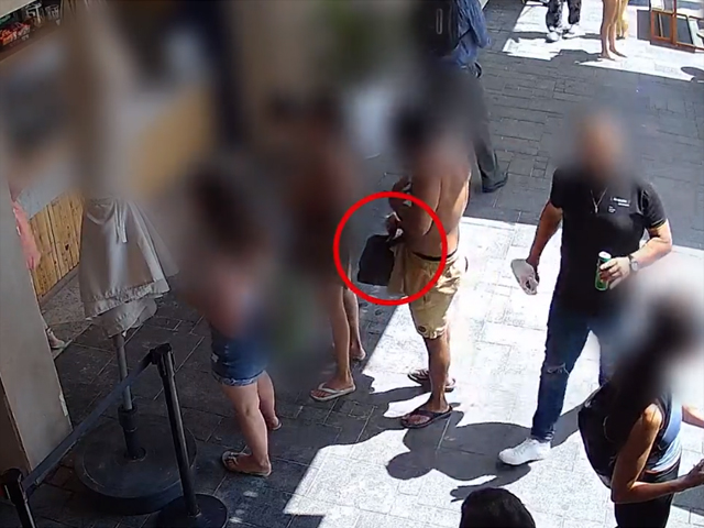 На тель-авивском пляже задержан мужчина, который вел незаконную интимную съемку. Видео