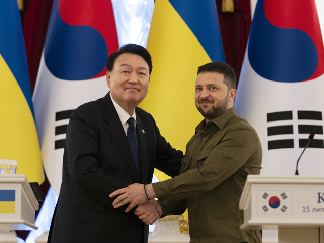 Президент Украины и президент Южной Кореи провели встречу в Киеве